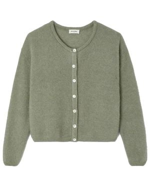 American Vintage Vitow Cardigan - Green