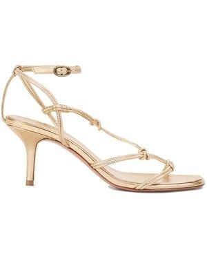 Ba&sh Ciloo Metallic Leather Heels