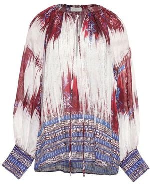 Devotion Aria Linen Mix Blouse - Purple
