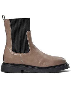 Pavement Friia Leather Ankle Boots - Brown