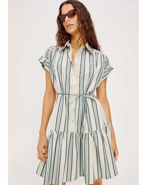 Rails Evaline Cotton Poplin Dress - Blue