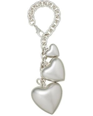 Roxanne Assoulin Puffy Heart Bag Charm Bracelet - Metallic