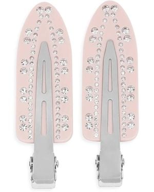 SUI AVA Crystal Clips - Pink