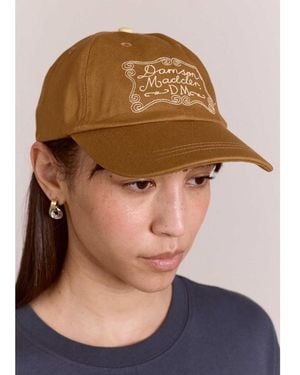 Damson Madder Dm Organic Cotton Cap - Brown
