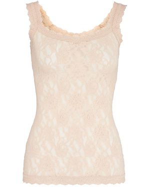 Hanky Panky Unlined Lace Cami - Natural