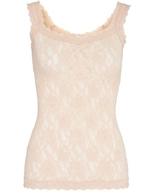 Hanky Panky Unlined Lace Cami - Natural