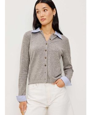 Rails Eryn Cotton Cardigan - Grey