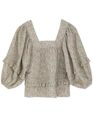 SKALL Hope Blouse - Brown