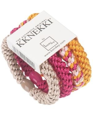 KKNEKKI Hair Bundle 4 Pack - Pink