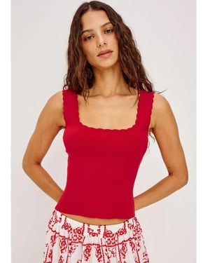 Rails Flore Tank Top - Red
