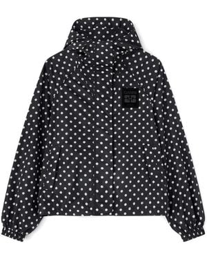 Ganni Flyweight Nylon Jacket - Black