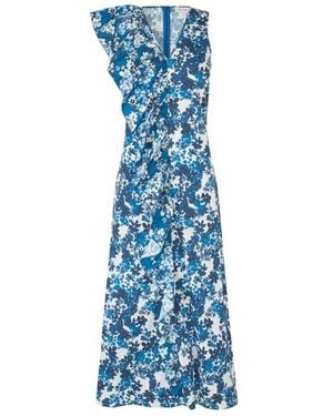 Dea Kudibal Theadea Cotton Flounce Dress - Blue