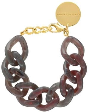 Vanessa Baroni Flat Chain Bracelet - Metallic
