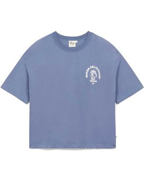 AP Super Tacos Organic Cotton T-Shirt - Blue