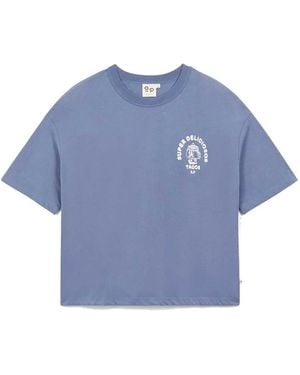 AP Super Tacos Organic Cotton T-Shirt - Blue