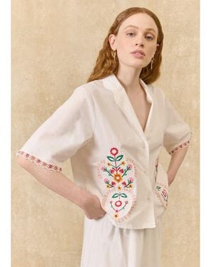 Louise Misha Emilius Organic Cotton Shirt - Natural