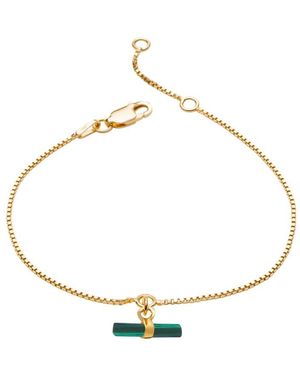 Rachel Jackson Mini T-Bracelet - Metallic