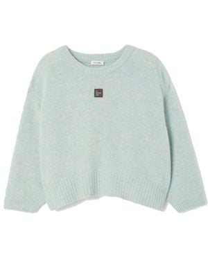 American Vintage East Boat Neck Jumper - Blue