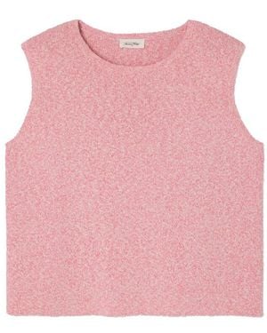American Vintage Frymow Sleeveless Jumper - Pink