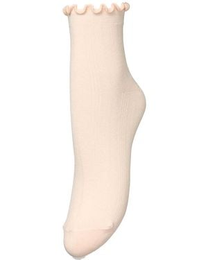 Becksöndergaard Frilla Short Socks - Natural