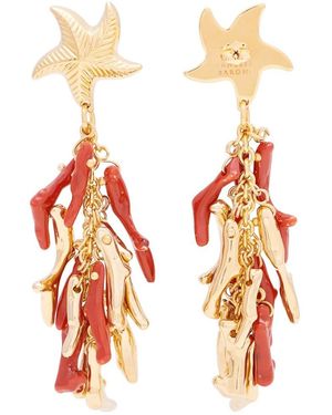 Vanessa Baroni Earrings - Orange