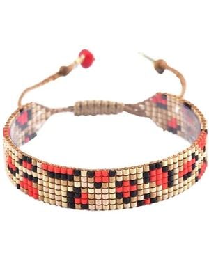 Mishky Panthera Beaded Bracelet - Pink