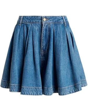 Essentiel Antwerp Joss Denim Shorts - Blue
