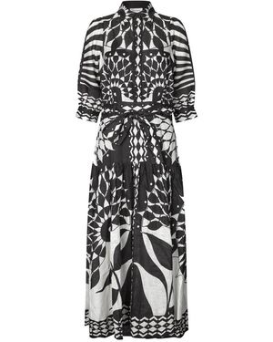 Dea Kudibal Palmiadea Linen Maxi Dress - Black