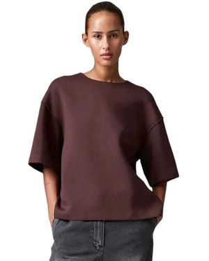 Day Birger et Mikkelsen Amalie Scuba Top - Brown