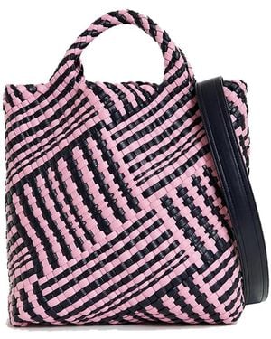 Essentiel Antwerp Happy Woven Bag - Purple