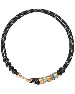 Roxanne Assoulin Supersize Happy Cord Necklace - Black