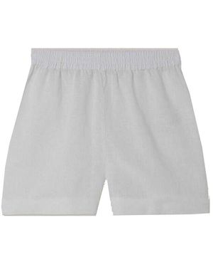 American Vintage Ivybo Linen Shorts - Grey