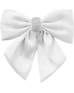 SUI AVA Bright Hair Bow - White