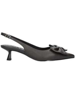Bibi Lou Gaela Leather Court Shoes 40 - Black