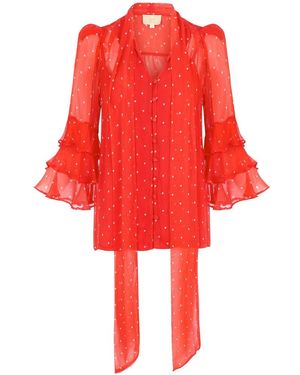 Queen of Archive Trina Top - Red