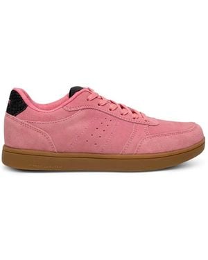 Woden Bjork Suede Trainer - Pink