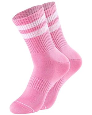 OOLY Streetmood Organic Cotton Socks - Pink