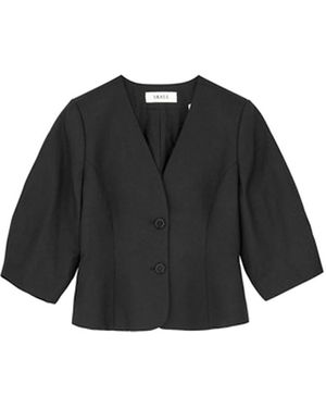SKALL Belleville Merino Wool Blazer - Black