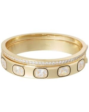 Roxanne Assoulin The Cubic Hinged Cuff Duo - Metallic