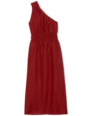 Rails Selani One Shoulder Dress - Red