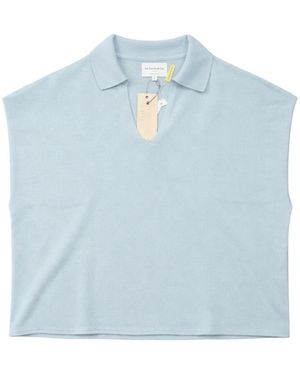 Les Tricots de Léa Maloue Cashmere Top - Blue