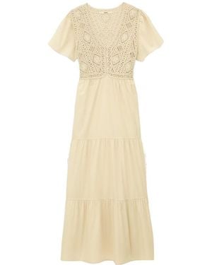 Ba&sh Sandy Organic Cotton Dress - Natural