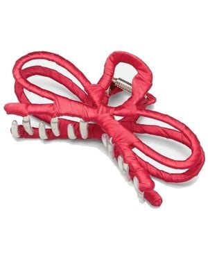 Becksöndergaard Luster Bow Hair Claw - Red
