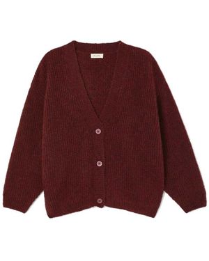 American Vintage East Knitted Cardigan - Red