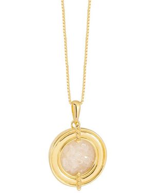 Rachel Jackson Evolve Amulet Necklace - Metallic