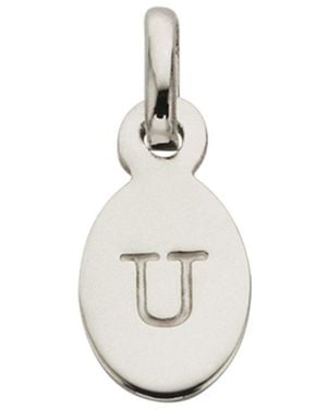 Kirstin Ash Bespoke Alphabet 'U' Charm - Metallic