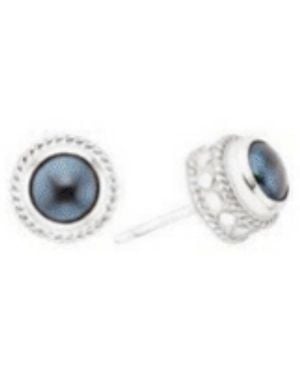 Anna Beck Pearl Stud Earrings - Blue