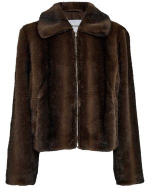 Minus Mspanoma Faux Fur Jacket - Black