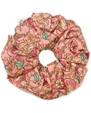 Becksöndergaard Asflora Cotton Scrunchie - Pink