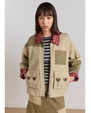 Damson Madder Marcelle Barn Reversible Jacket - Brown